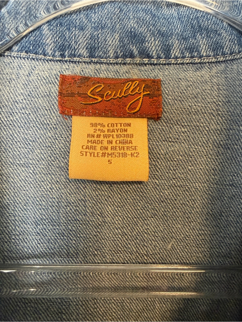 Scully Multi Colored Fringe Denim Jacket - Picture 2 of 6